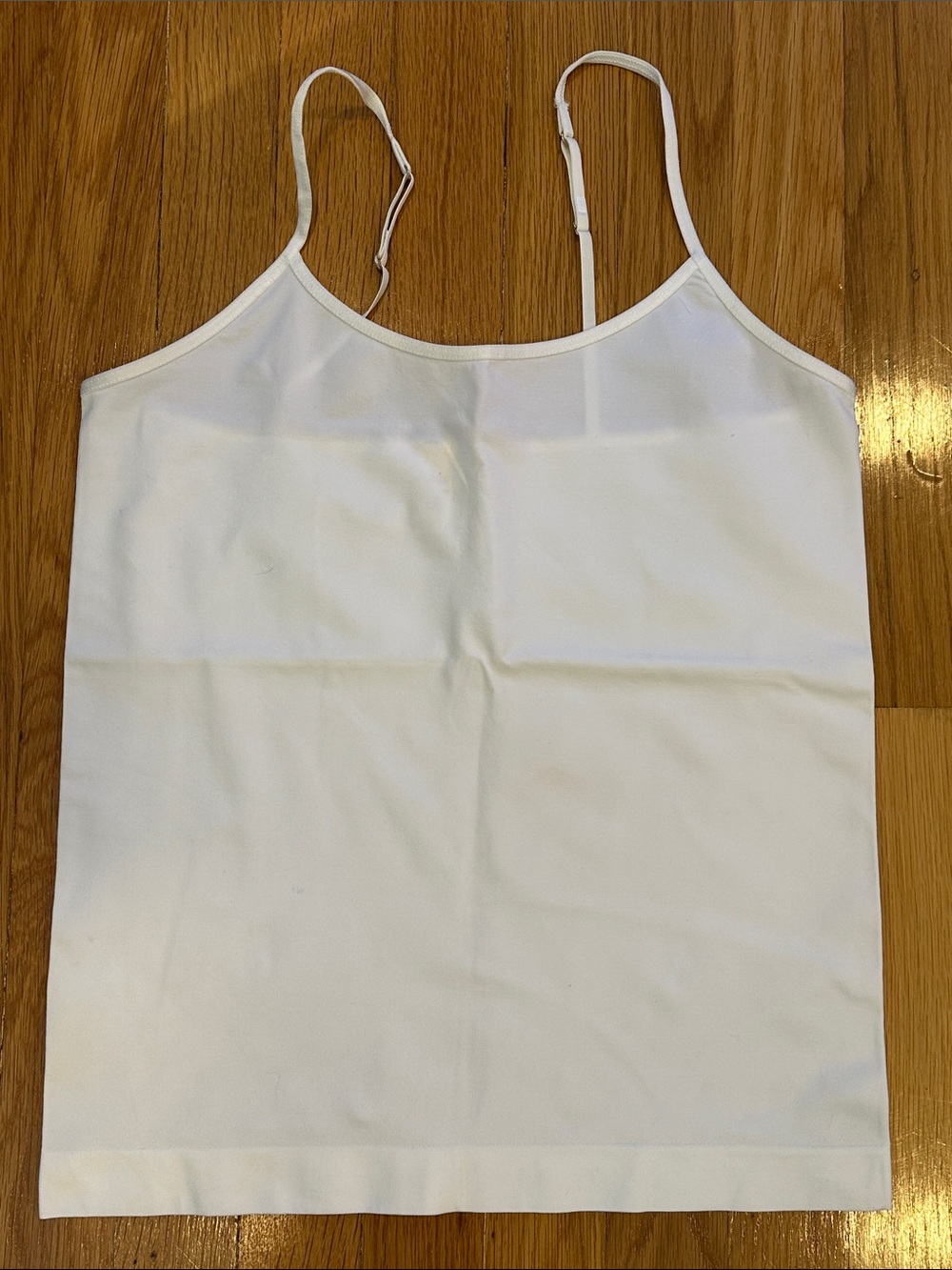 Banana Republic white spaghetti strap tank, L, NWOT